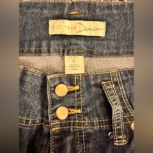 Denim High-Rise Men's Jeans – Dark Blue